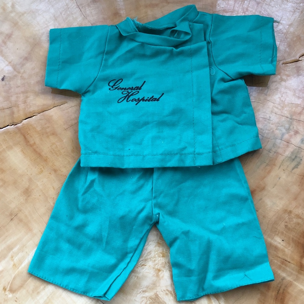 Cabbage Patch Kids sized doll clothes hospital scrubs